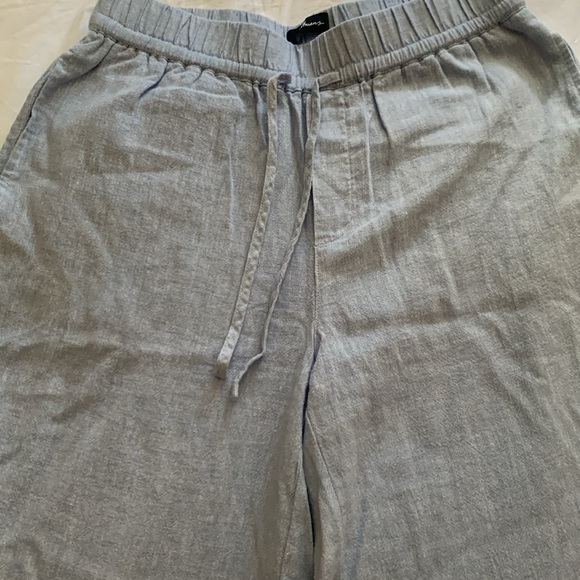 BNWOT - Reitmans Light blue wide leg linen pants - Small Petite - Picture 10 of 10